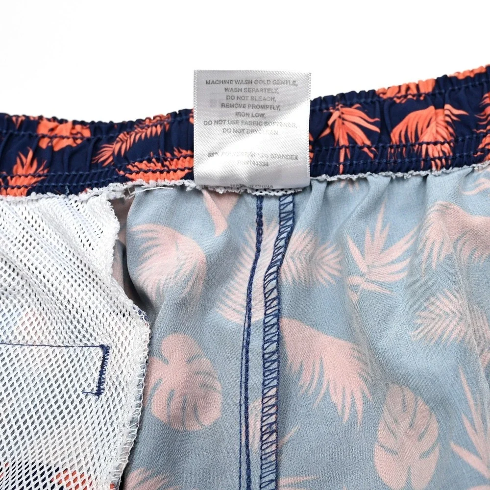 Bearbottom Swim Trunks Mens XL Geometric‎ Printed Beach Shorts Unlined 7